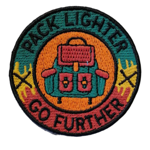 PC4233 - Pack Lighter Go Further (Sew On)