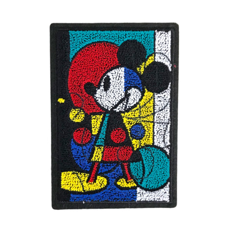 PC4238 - Velvet Mickey Mouse (Iron On)