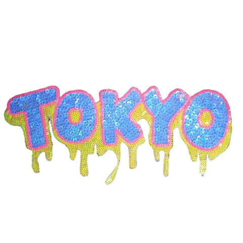 PC4194 - Sequin Tokyo Text (Iron on)