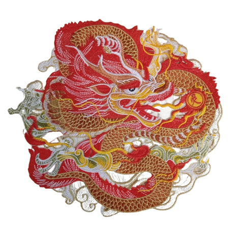 PC4218 - Red Chinese Dragon (Sew On)