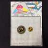 MP0150 - Round Skull Coin Metal Pin Badge