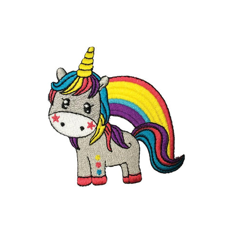 PC3997 - Toon Rainbow Unicorn (Iron On)