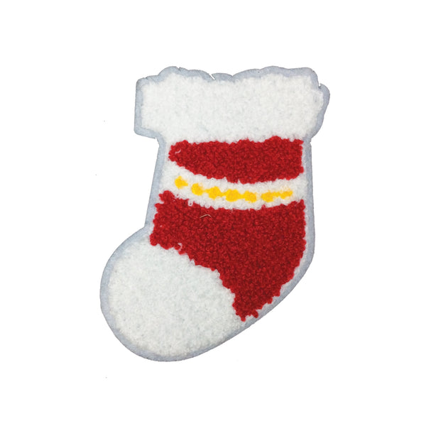 PC3394 -  Fur Christmas Stocking (Iron On)