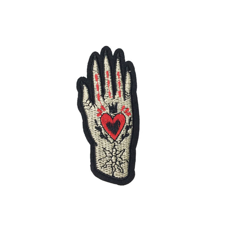 PC3597 - Heart Hand R (Iron On)